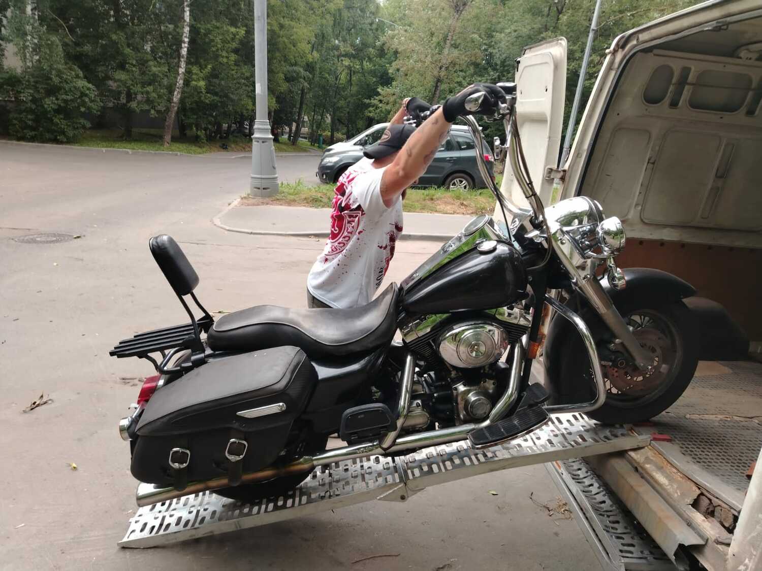 Перевозка мотоцикла 